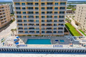 Image of Penthouse, 4 bedroom-3 bath oceanfront heated pool and spa. View for miles