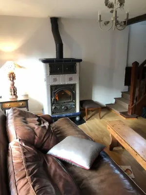 Image of 16 century house in beautiful Norman village