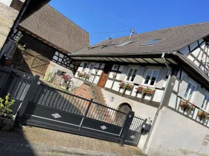 Image of Alsatian house 130m2 with courtyard and garden