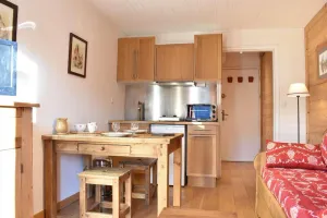 Image of 50m from shops, 1st floor, balcony, ski locker, 16m², Méribel