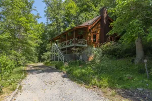 Image of Asheville Mtn. Retreat Cabin with Hot Tub near BRP