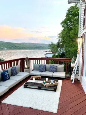 Image of Cozy Cozy Cottage ~ Perfect Location On West Keuka Lake ~ Private Dock!