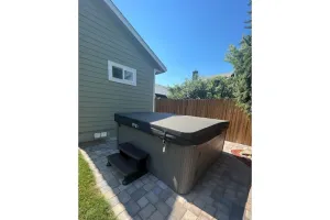 Image of Light, bright & clean, studio guest suite with private entrance and hot tub!