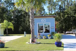Image of Creekside RV Resort Lot for rent in Foley, AL + furnished pavilion.