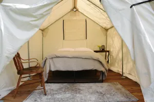 Image of Tent Platform 3 | Pond View Glamping Tent