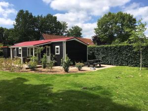 Image of Chalet with garden house on a holiday park