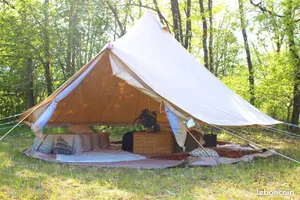 Image of Tipi tent in the heart of the Aveyron Gorges