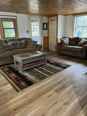 Image of Snowmobile season! Newly Renovated Cabin Retreat , 0.1 Mi to Inlet Center