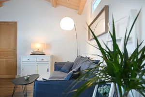 Image of South-facing holiday home 150 m from the beach, rated 3 stars.