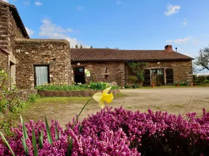 Image of Rustic 18th Century Stone Cottage with Eco-Friendly Restorations, Terrace, and Playground