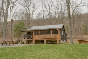 Image of Rustic Pines Retreat | Fire Pit, Covered Porch + More!