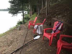 Image of Quiet Northwoods Lakehouse Getaway on Lake Julia with walkout WI beach