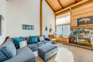 Image of 2-story condo with gas fireplace, pools, hot tubs, gym & tennis