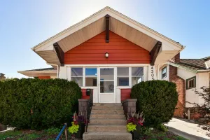 Image of Beautiful, comfortable home with a tidy backyard and garage space.