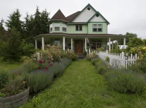 Image of Nostalgic Victorian Home in Lavender Farm
