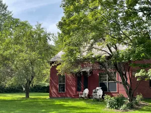 Image of Cool Barn renovation with views. 5 mins to hikes, restaurants, fishing and more!