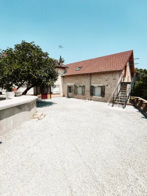 Image of The Moulin Brochat Loft with jacuzzi area