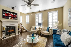 Image of \"New\" Luxury & Highly furnished upscale w Patio, Garage & fireplace.