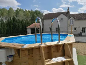 Image of Charming House with Pool, Garden, and Fishing Pond Near Loire Castles