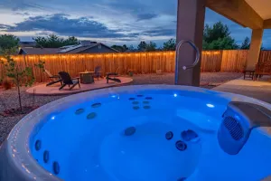 Image of Modern Newly Built Cottonwood Home with Hot Tub & Firepit
