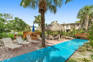 Image of Tropical Courtyard Paradise on St. Pete Beach