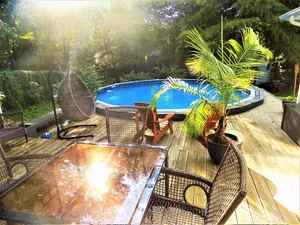 Image of Large 3\/4 bedroom Valley View House with Outdoor Space, Pool and Storm Shelter