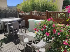 Image of Maisonnette 1 chambre Climatisation Calme Jardin BBQ Plages