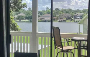 Image of WaterFront Condo in upscale neighborhood of April Sound “Our Happy Place”