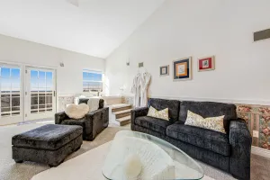 Image of Beach front & ocean view condo with balcony, fireplace