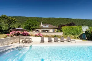 Image of Luxury villa - Park and pool* -Exceptional view of lake and mountains