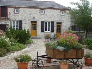 Image of Charming Cottage in Peaceful Hamlet, Near Orléans Forest, Garden & Parking