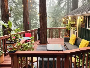 Image of Hillside Retreat in the Redwoods w\/ Hot Tub, Pet-Friendly