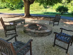 Image of Nestled around 18 acres. Close to trails and a lake.