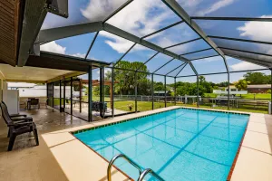 Image of Waterfront Home with Private Heated Pool, Dock, Wifi