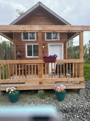 Image of Kenai River access! Cute little cabin with a loft