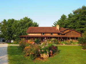 Image of Authentic, Rustic, Historic Log Cabin