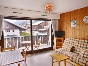 Image of Studio cosy pour 4 pers. à Morzine avec balcon, parking et casier à skis - FR-1-684-44