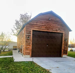 Image of Modern Barn near Logan but in a quiet neighborhood.