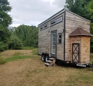 Image of AdirondackCountryLiving cedar tiny house experience-3 min to SLU, 15 to Clarkson