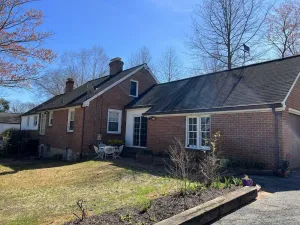 Image of Charming brick ranch with an acre of beautiful garden