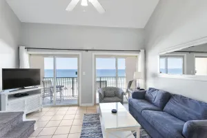 Image of 48- Come stay where the DOLPHINS PLAY, beach front condo, sleeps 10!