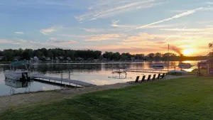 Image of Lakehouse Getaway - Grand Rapids Area - Murray Lake - Sandy Beach, Dock, Hot Tub