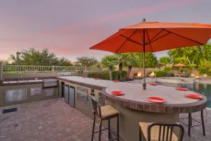 Image of Gated Private Home, 4bd\/4bth, pool, bar, grill, fireplaces