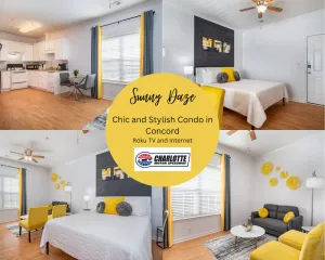 Image of Sunny Daze · Sunny Daze- Chic condo close to NASCAR