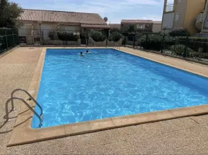 Image of Family Apartment with Pool, Tennis, and Private Parking Near Beach