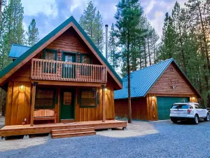 Image of Cozy Rustic Cabin, Snowmobile-OHV Trails\/Woodstove\/Treager BBQ\/Games & Puzzles