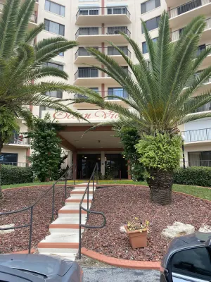 Image of Quiet oceanfront condo with inter coastal water view. Pet friendly under 30 lbs