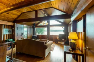Image of Charming waterfront home with full kitchen, furnished deck, & incredible views