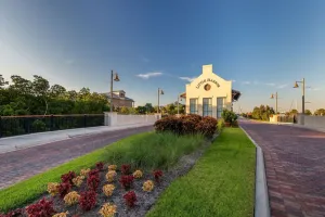 Image of upscale 4 bedroom waterfront house- Just a short 7 minute walk to beach