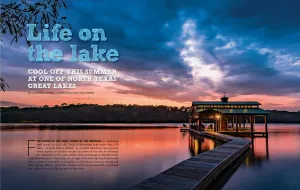 Image of Summer time! Lakefront Log Cabin, 3\/2, Dock, Fire Pit, Fish, Swim, Relax +